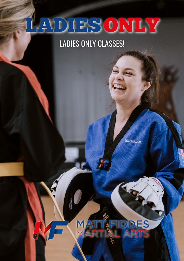 ladies class, matt fiddes, martial arts cramlington